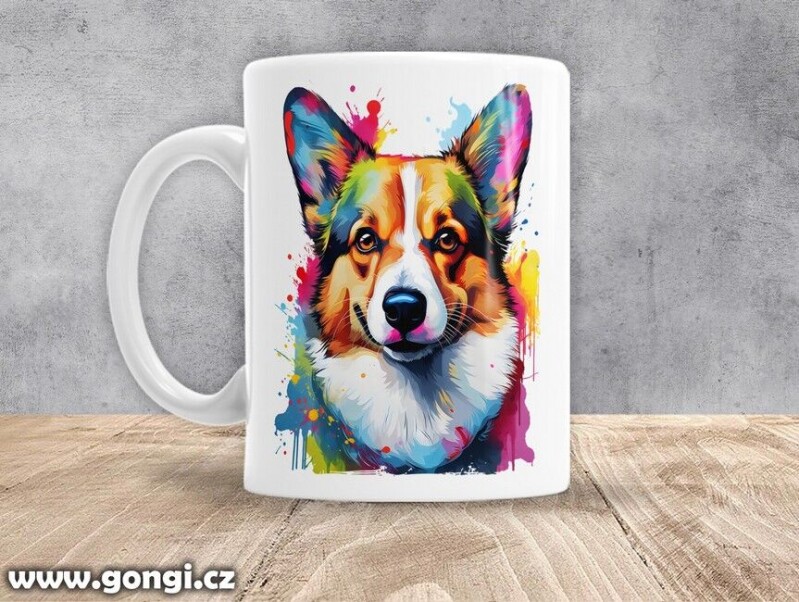 Hrnek - 0272 - Welsh Corgi Pembroke 01